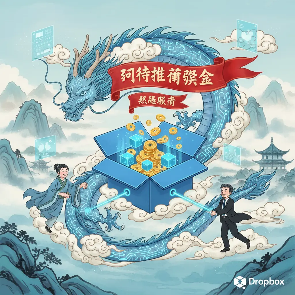 instant referral bonus no deposit - Dropbox