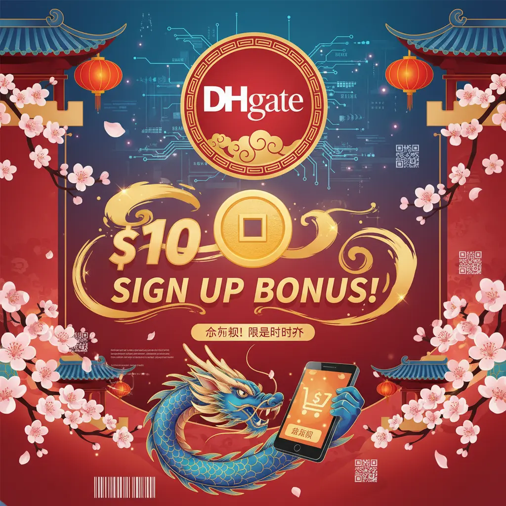 $10 sign up bonus - DHgate
