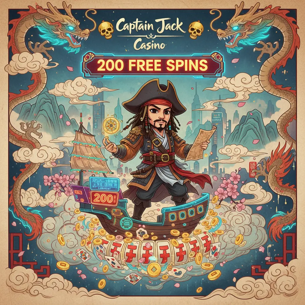 200 free spins - Captain
