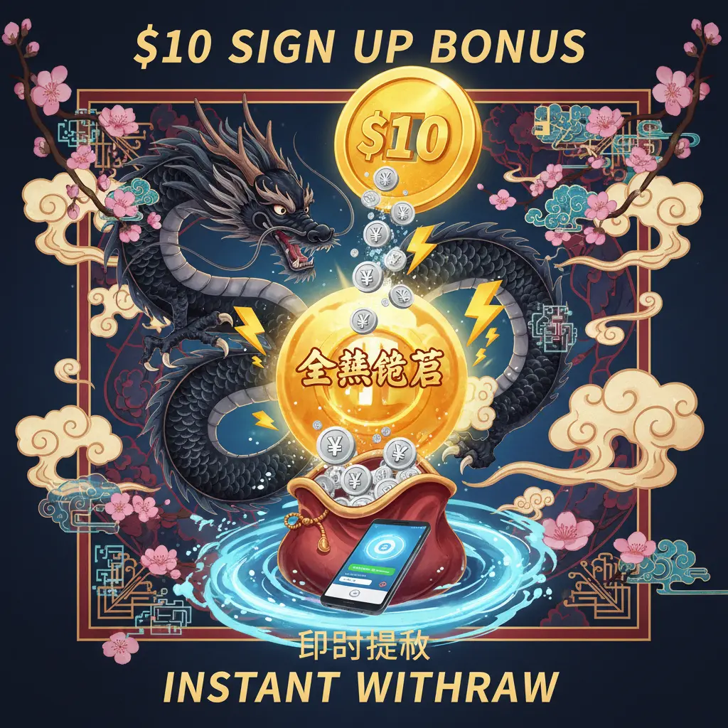 $10 sign up bonus instant withdraw - Blackout