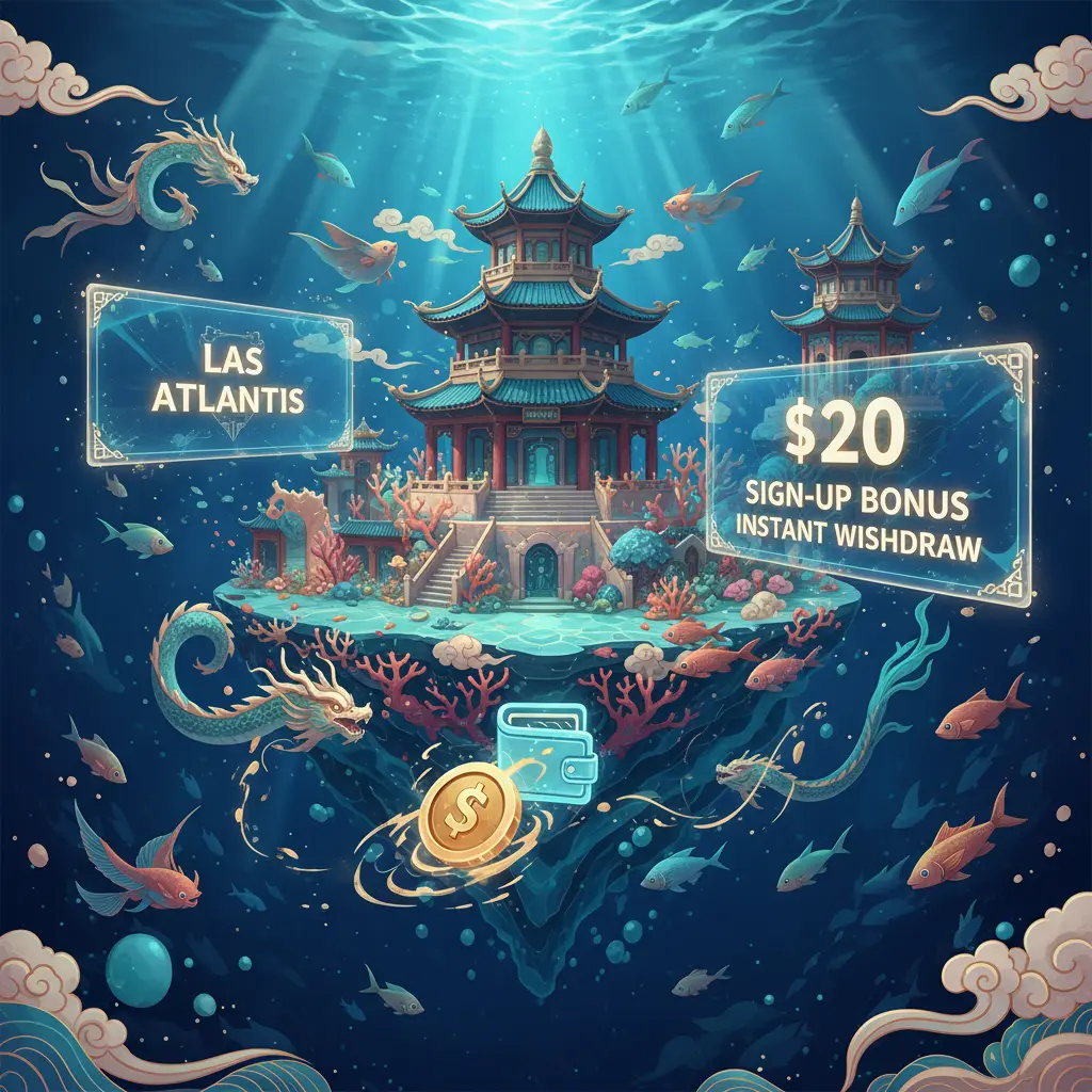$20 sign up bonus instant withdraw - Atlantis